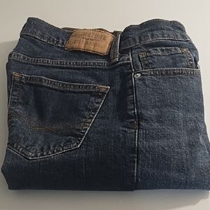 Signature by Levi Strauss Men's Dark Denim Jeans Waterless Stretch